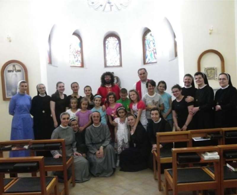 Misionar don Velimir Tomić u samostanu “Egipat”
